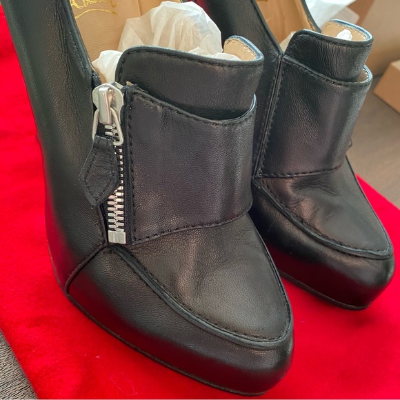 Louboutin Luboutin black bootie with zipper - Picture 4 of 6